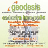 Geodesis Consult - cadastru si intabulare